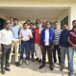 सर्वदलीय नेताओं ने स्वीकृत शासकीय महाविद्यालय के भवन निर्माण को लेकर आंदोलन के लिए सरसीवां तहसीलदार को सौंपा ज्ञापन।