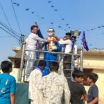 अंबेडकर जयंती पर भीम आर्मी भारत एकता मिशन ने भव्य बाइक रैली का किया आयोजन किया।