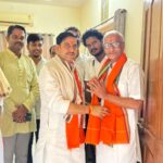 केंद्रीय मंत्री तोखन साहू का हुआ सरसीवां आगमन।भाजपा नेता सुभाष जालान के निवास में हुआ आगमन।